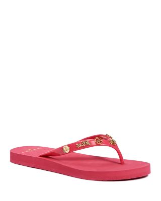 COACH Alessa Charms Rubber Sandal