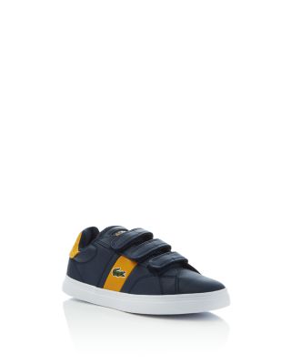 Lacoste Boys' Fairlead Triple Strap Sneakers - Toddler, Little Kid