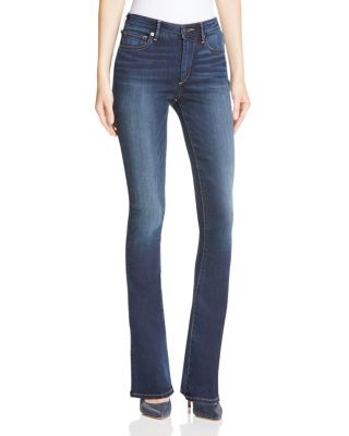 True Religion Jennie Curvy Bootcut Jeans in Dark Wash