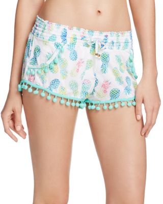 PilyQ Pina Colada Swim Cover Up Shorts