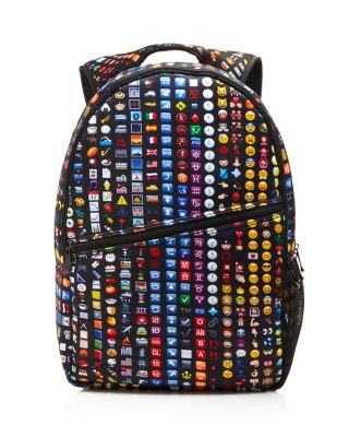 Terez Girls' Emoji Neoprene Backpack