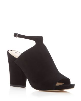 Via Spiga Prim Ankle Strap Peep Toe Booties