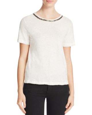 Suncoo Max Beaded Neck Tee