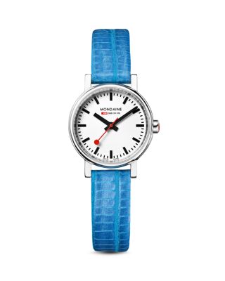 Mondaine Evo Petite Leather Watch, 26mm