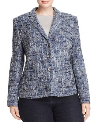 BASLER PLUS Bouclé Tweed Jacket