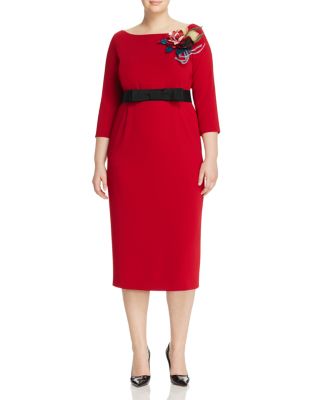 Marina Rinaldi Daisy Sheath Dress