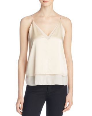 T by Alexander Wang Charmeuse V-Neck Cami