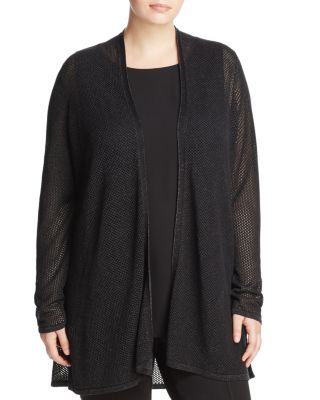 Eileen Fisher Plus Mesh Cardigan