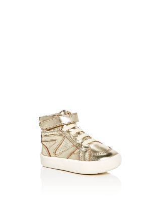 Old Soles Girls' Star Jumper Metallic High Top Sneakers - Walker