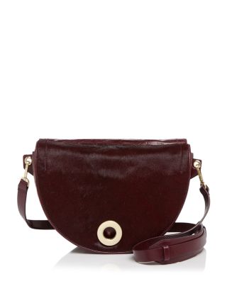 HALSTON HERITAGE Grace Double Flap Saddle Bag