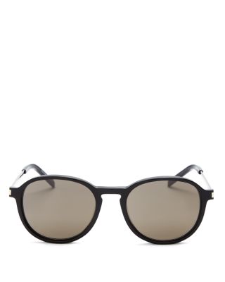 Saint Laurent Thin Rounded Pantos Sunglasses, 51mm