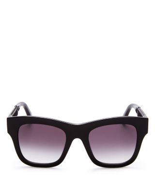 Stella McCartney Falabella Chain Square Sunglasses, 48mm