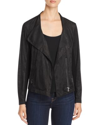 NIC and ZOE Faux Suede Moto Jacket