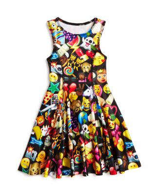 Terez Girls' Emoji Dress, Sizes 4-6X - 100% Bloomingdale's Exclusive