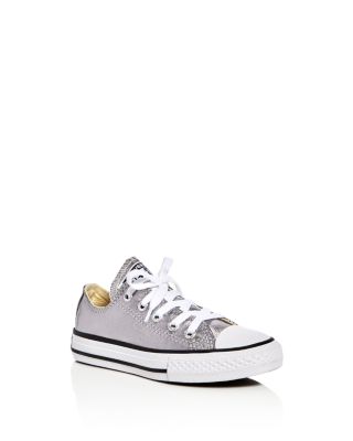 Converse Girls' Seasonal Metallic Lace Up Sneakers - Toddler, Little Kid