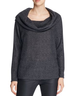 Elan Cowl Neck Heathered Sweater