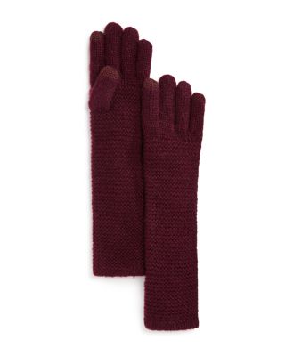 Rebecca Minkoff Garter Stitch Tech Gloves