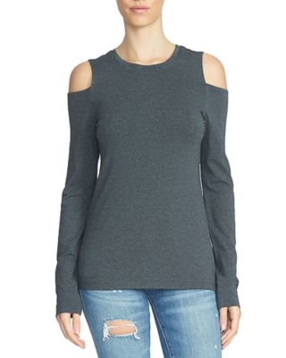 1.STATE Cold Shoulder Top