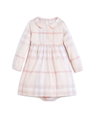 Burberry Infant Girls' Pintucked Check Dress & Bloomer Set - Sizes 3-24 Months