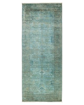 Solo Rugs Vibrance Overdyed Area Rug, 4' x 9'10