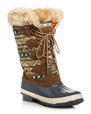 Khombu Andie Quilted Cold Weather Boots