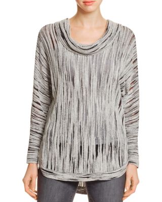 NIC and ZOE Cowlneck Knit Top