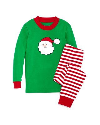 Sara's Prints Infant Unisex Santa Appliqué Pajama Set - Sizes 12-24 Months