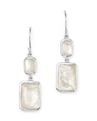 IPPOLITA Sterling Silver Rock Candy® Snowman Doublet Drop Earrings in Mother-Of-Pearl