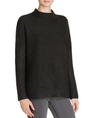 KNOT SISTERS Scotland Mock Neck Sweater