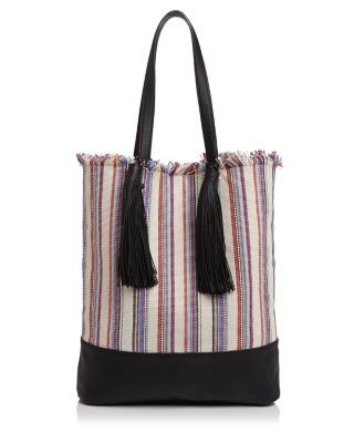 Loeffler Randall Cruise Woven Tassel Tote