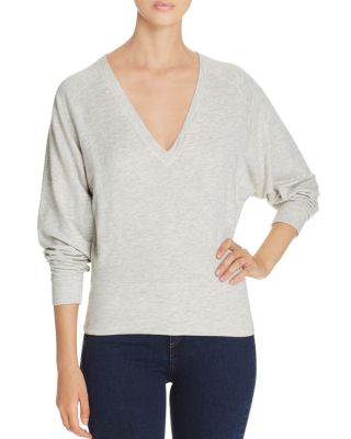 rag & bone/JEAN Deep V-Neck Pullover