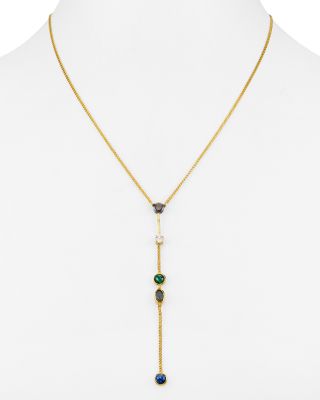 Botkier Station Y Necklace, 17