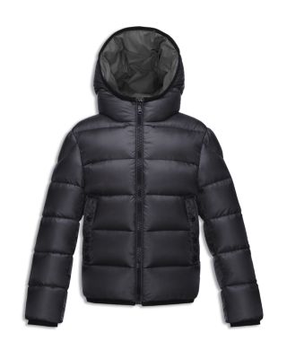 Moncler Boys' Hooded Down Puffer Jacket - Sizes 4-6