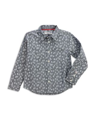 Sovereign Code Boys' Tree Print Woven Shirt - Sizes 4-7