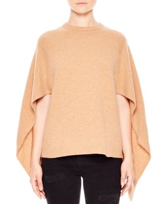 Sandro Sample Cape-Style Merino-Wool Sweater