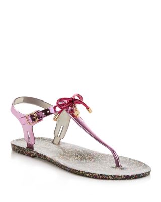 kate spade new york Nice Metallic Wedge Sandals