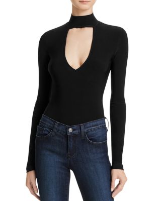 Cotton Candy LA  Choker Neck Bodysuit - 100% Bloomingdale's Exclusive