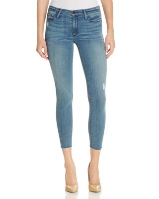 Black Orchid Noah Ankle Fray Jeans in Bewildered