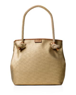 MICHAEL Michael Kors Maritime Large Metallic Beach Tote