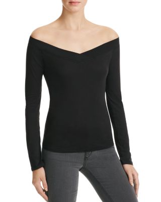 Velvet by Graham & Spencer Devon Off-The-Shoulder Top