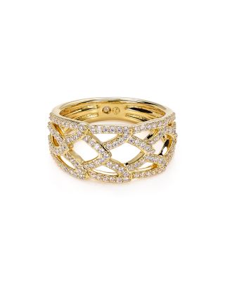 Nadri Pavé Scale Ring