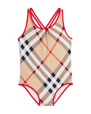 Burberry Girls' Beadnell One-Piece Swimsuit - Sizes 4-14