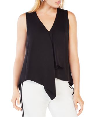 BCBGMAXAZRIA Bianca Satin Top