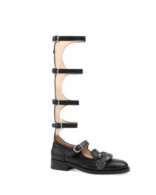 Gucci Iowa Gladiator Flats 