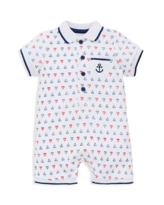 Little Me Infant Boys' Sailor Polo Romper - Sizes 3-9 Months