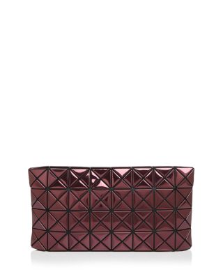 Bao Bao Issey Miyake Platinum Metallic Clutch