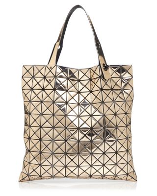 Bao Bao Issey Miyake Platinum Metallic Large Tote 