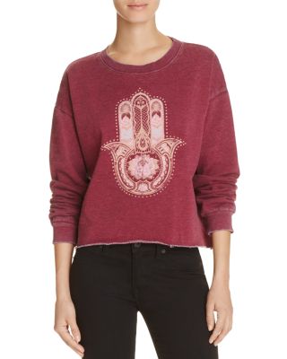 Signorelli Hamsa Cropped Sweatshirt