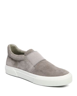 VINCE KIRKLAND SUEDE SLIP-ON PLATFORM SNEAKERS,F3240L1