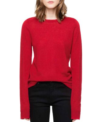 Zadig & Voltaire Miss Cashmere Sweater In Red